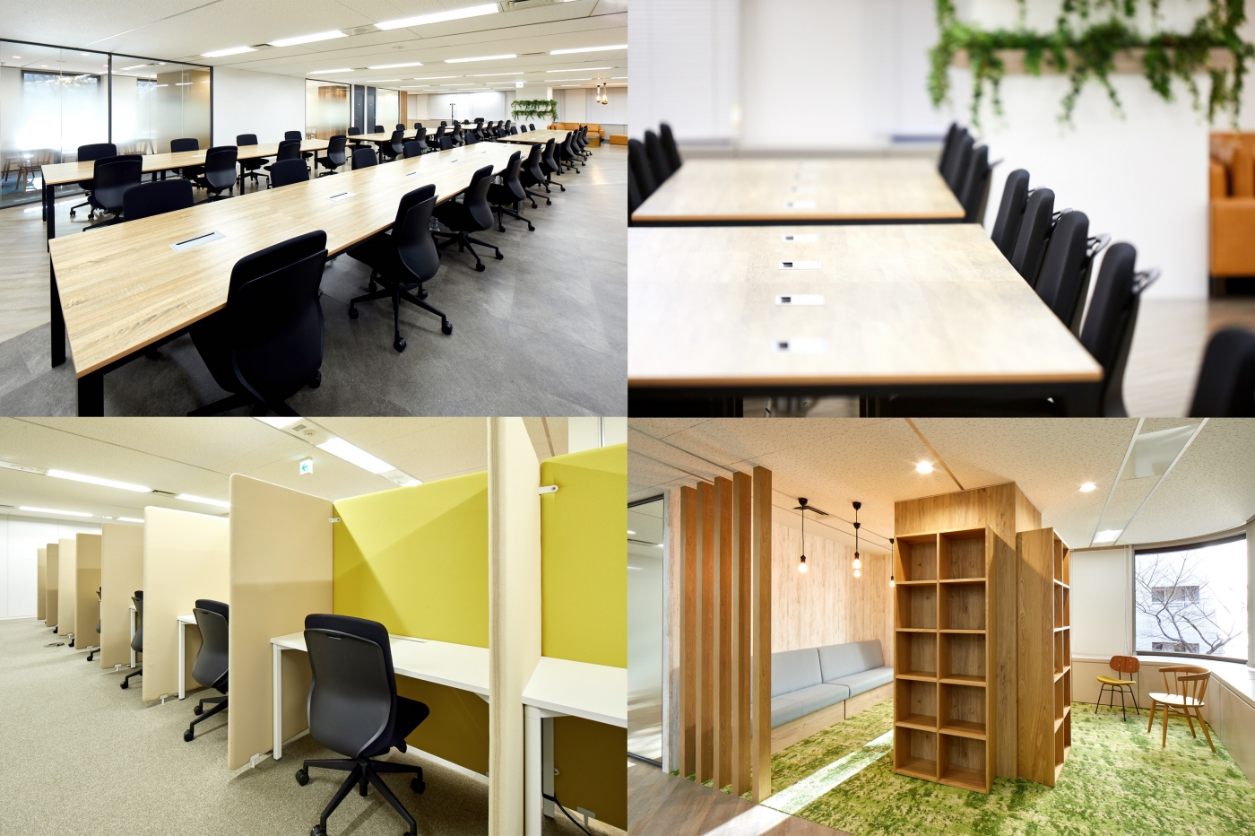 オフィスデザイン実績～働き方改革を実現。開放的で温もり溢れるデザイナーズオフィス