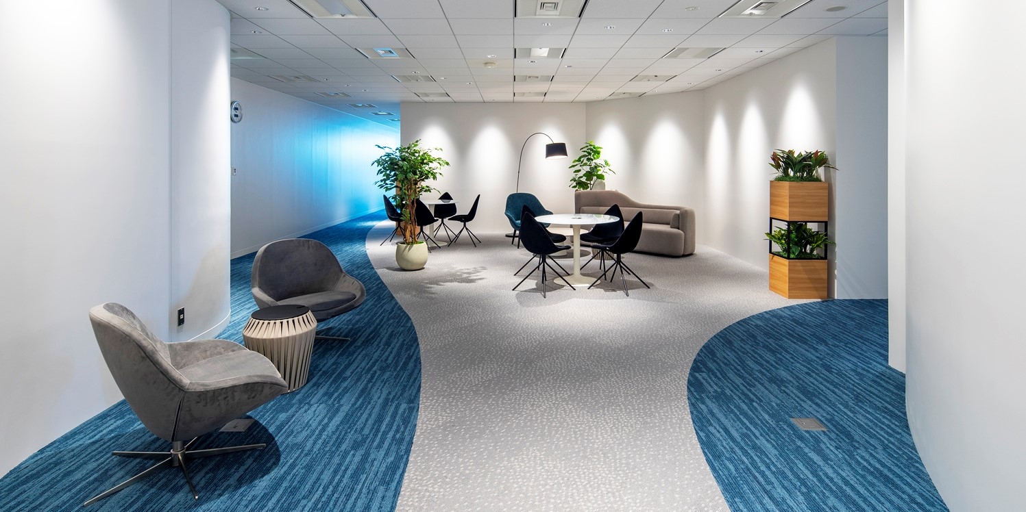 オフィスデザイン実績～「デザイン」×「エンゲージメント」で社内・社外両面のブランディングを強化したオフィス