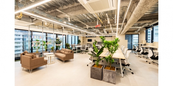 オフィスデザイン事例|自律的・創造的な新しい働き方を実現する『The Place』フル活用オフィス