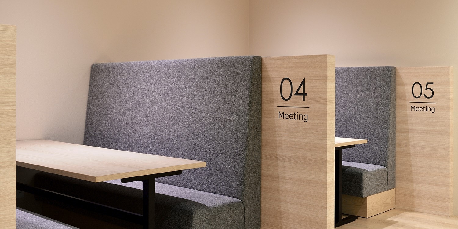 オフィスデザイン実績～開放感があり、温かみ・親しみやすさを感じられる空間