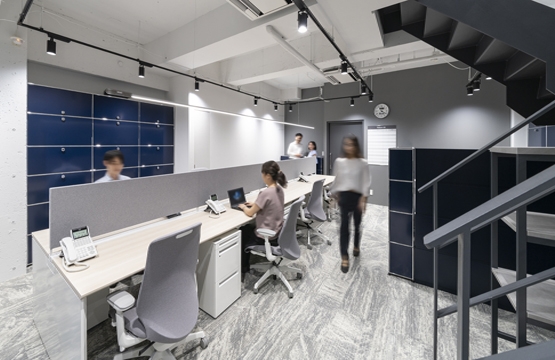 オフィスデザイン事例|働く人のエンゲージメント・モチベーション向上を目的としたオフィス