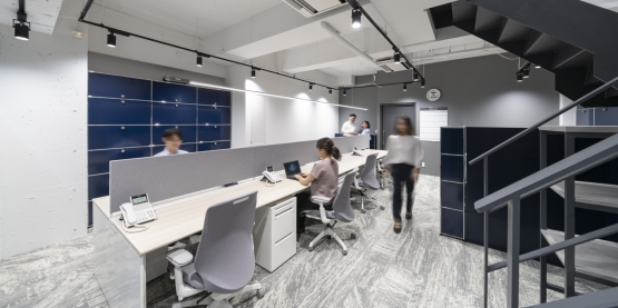 オフィスデザイン事例|働く人のエンゲージメント・モチベーション向上を目的としたオフィス